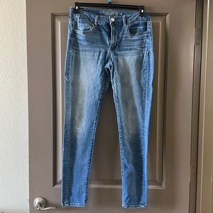 American Eagle Super Stretch Jeggings Size 12 Long